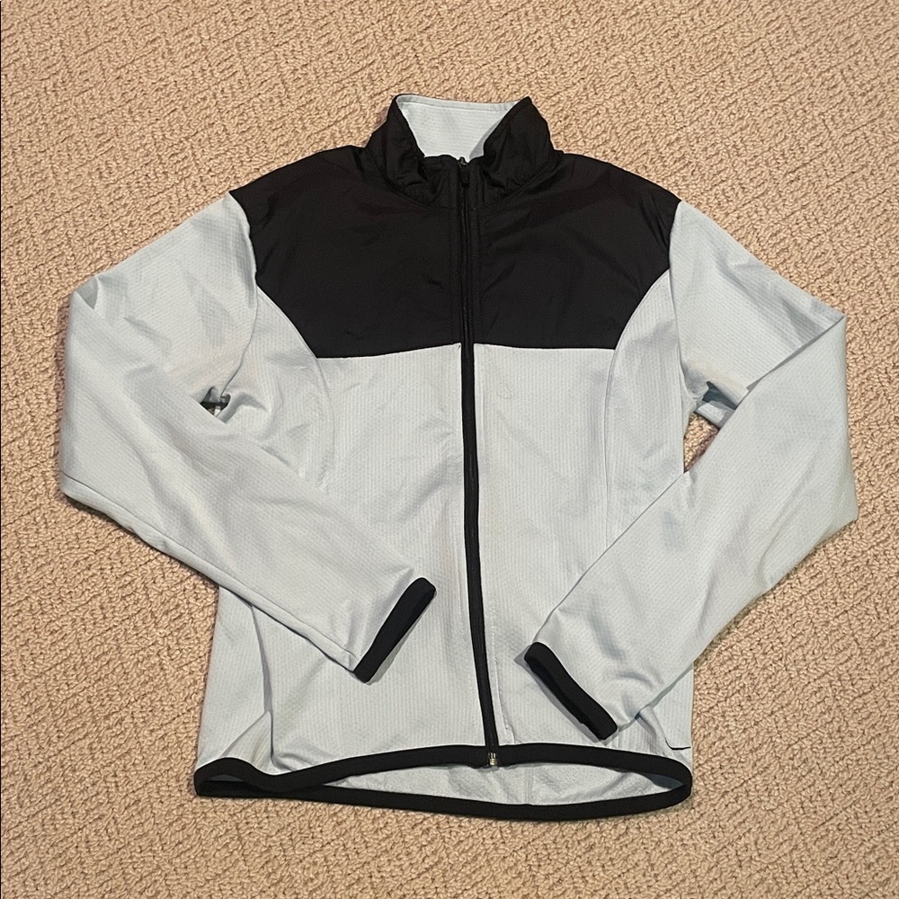 Nike Therma-Fit Jacket in Light Blue and Black